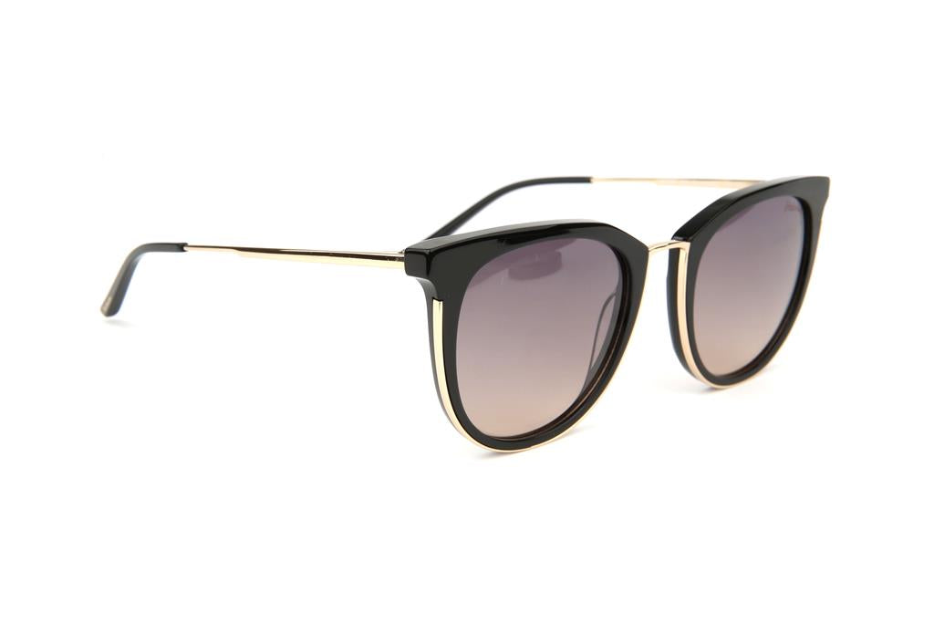 Hickmann HI 9093 A01 Preto Brilho e Dourado / Preto Degradê Unico