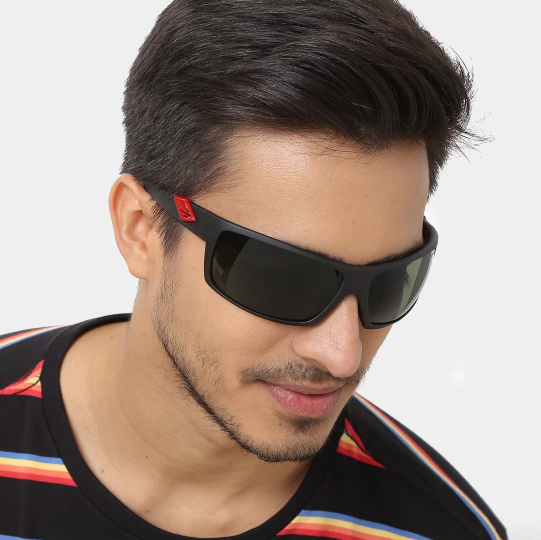 Mormaii Joaca Cinza e Branco/ Preto