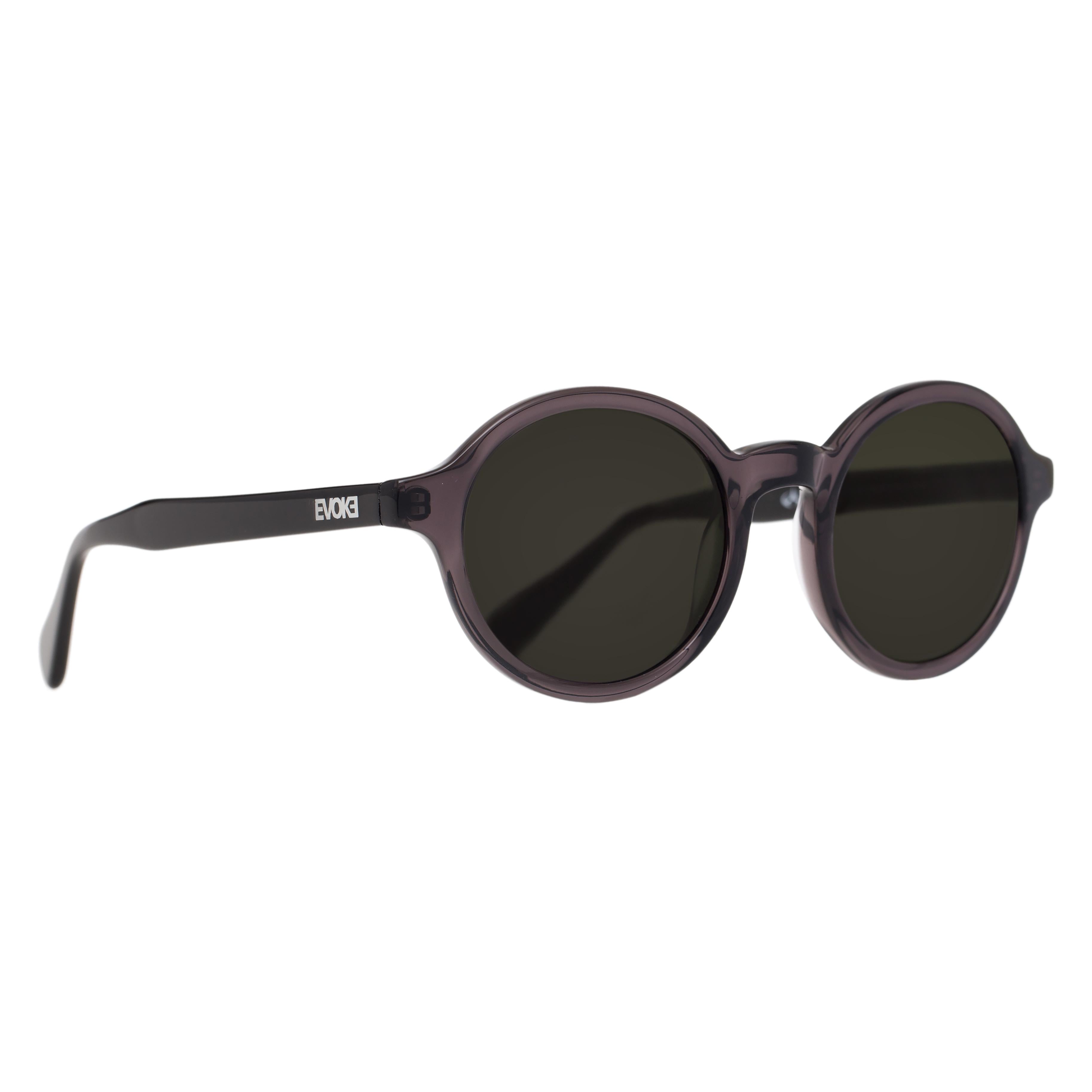Óculos de Sol Evoke Kosmopolite Ds1 T01 Crystal Gray Temple Black/ Gray