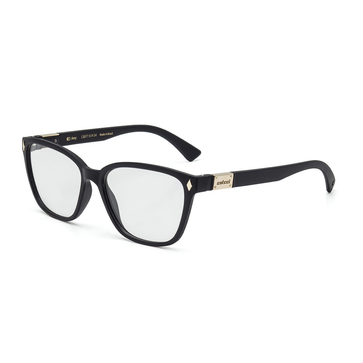 Colcci Amy Preto Fosco - Lente 5,4 cm - Grau