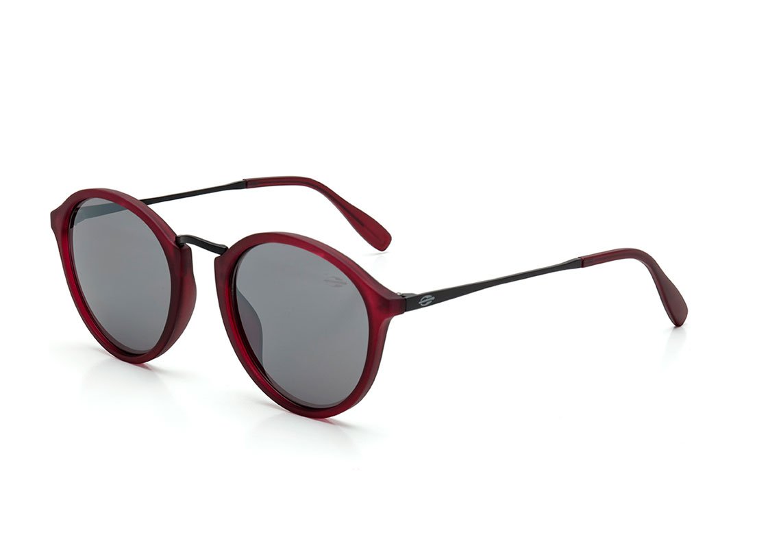 Óculos de Sol Mormaii Cali BURGUNDY FOSCO/ PRATA ESPELHADO UNICO