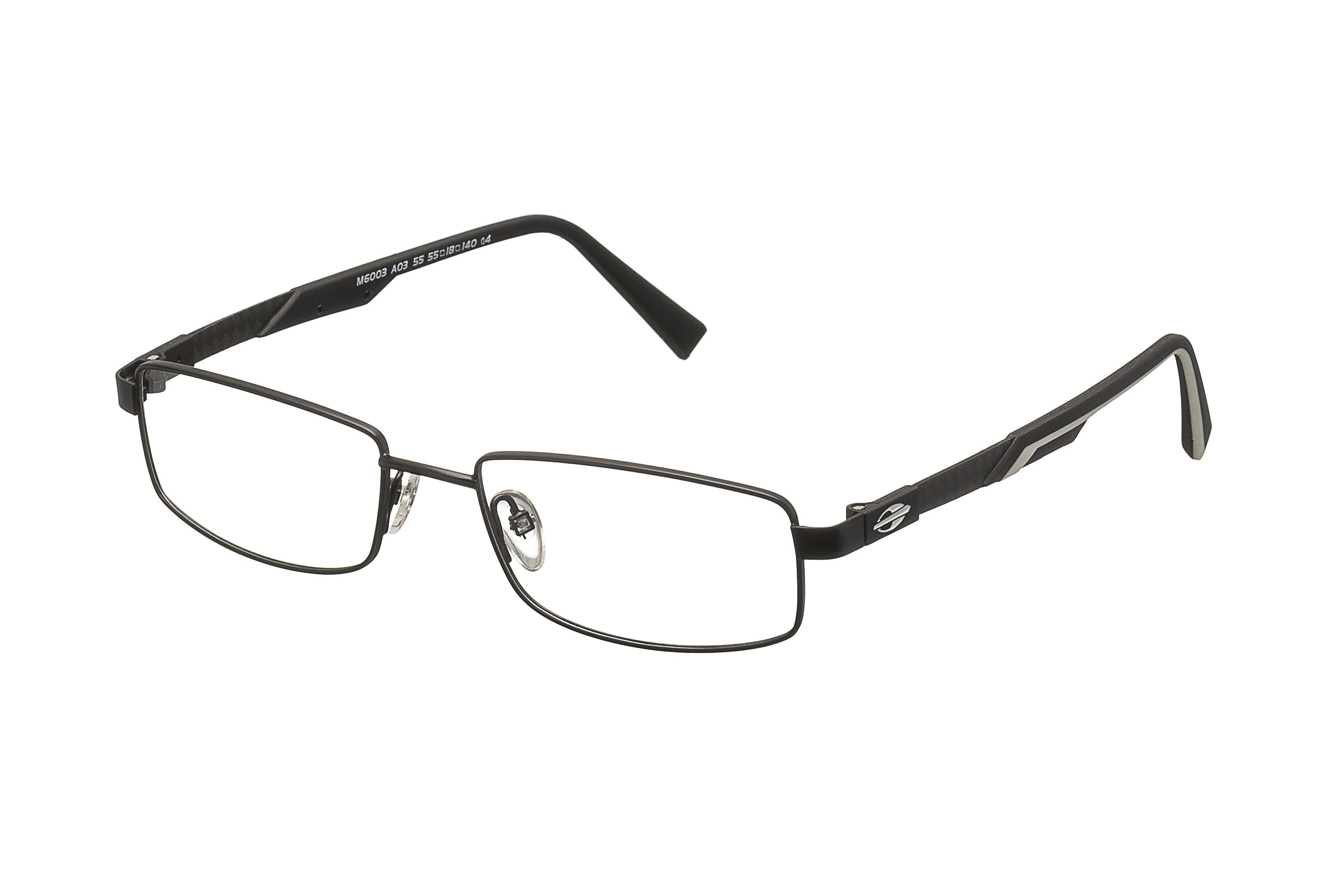 Óculos de Grau Mormaii M6003 Cinza Brilho - Lente 5,5 cm