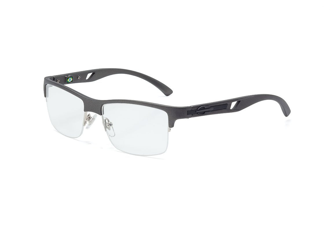Óculos de Grau Mormaii Indico I Cinza Fosco 53 mm