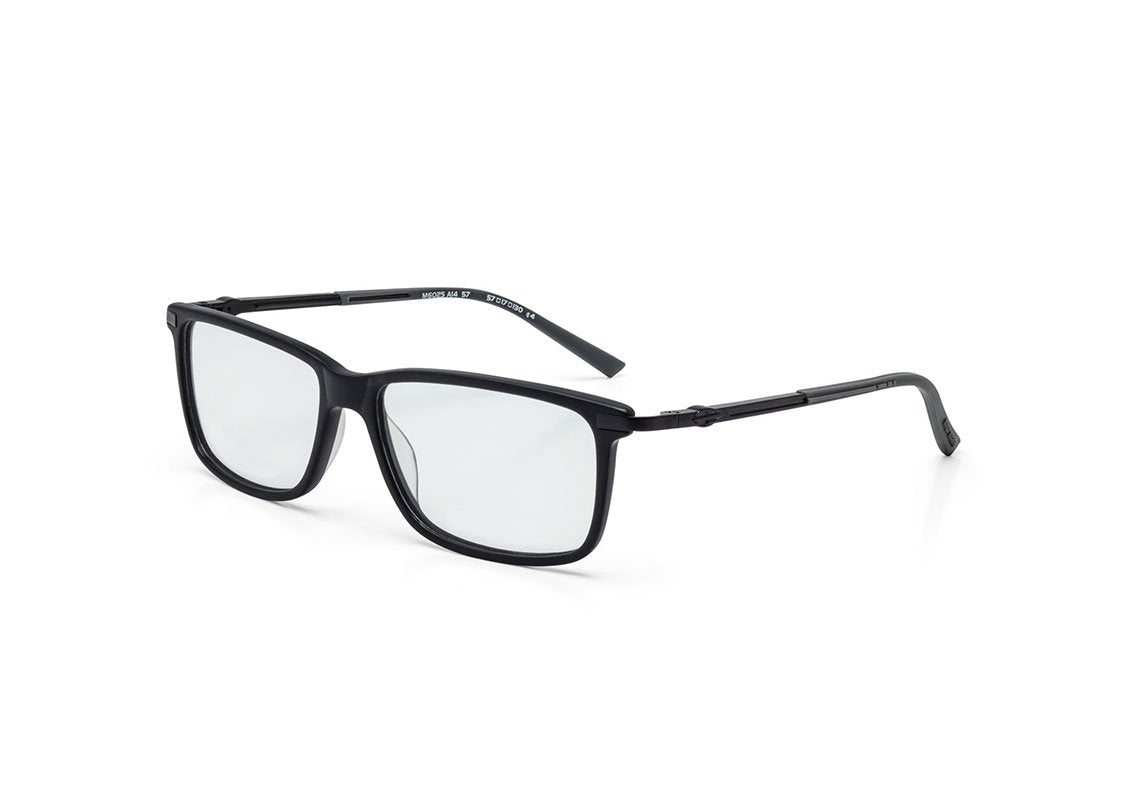 Óculos de Grau Mormaii M6025 PRETO FOSCO E ÂMBAR DEGRADÊ Lente 5,7 cm