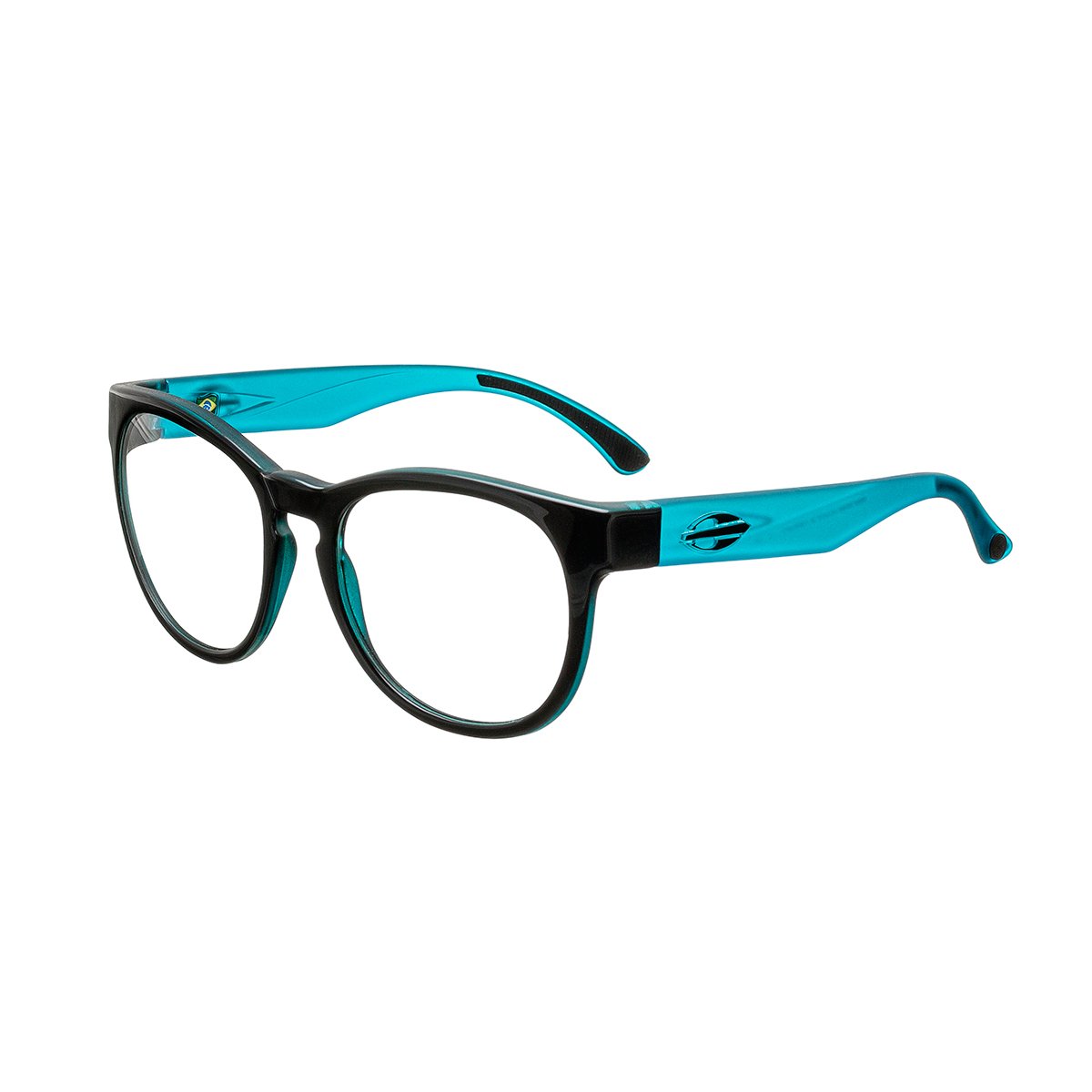 Óculos de Grau Mormaii Ventura Rx PRETO E VERDE BRILHO 53 mm
