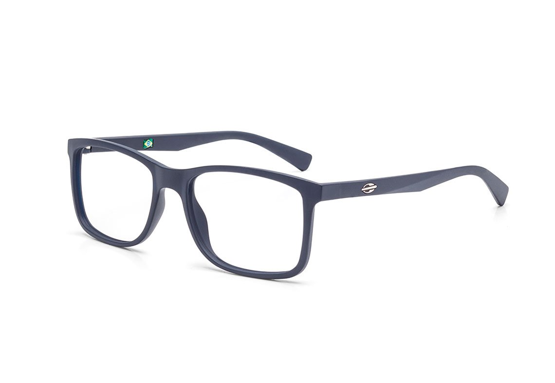 Óculos de Grau Mormaii Pequim Azul Fosco Lente 5,3 Cm