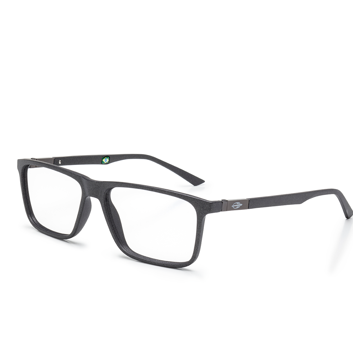 Óculos de Grau Mormaii Nava II CINZA FOSCO Lente 5,5 cm