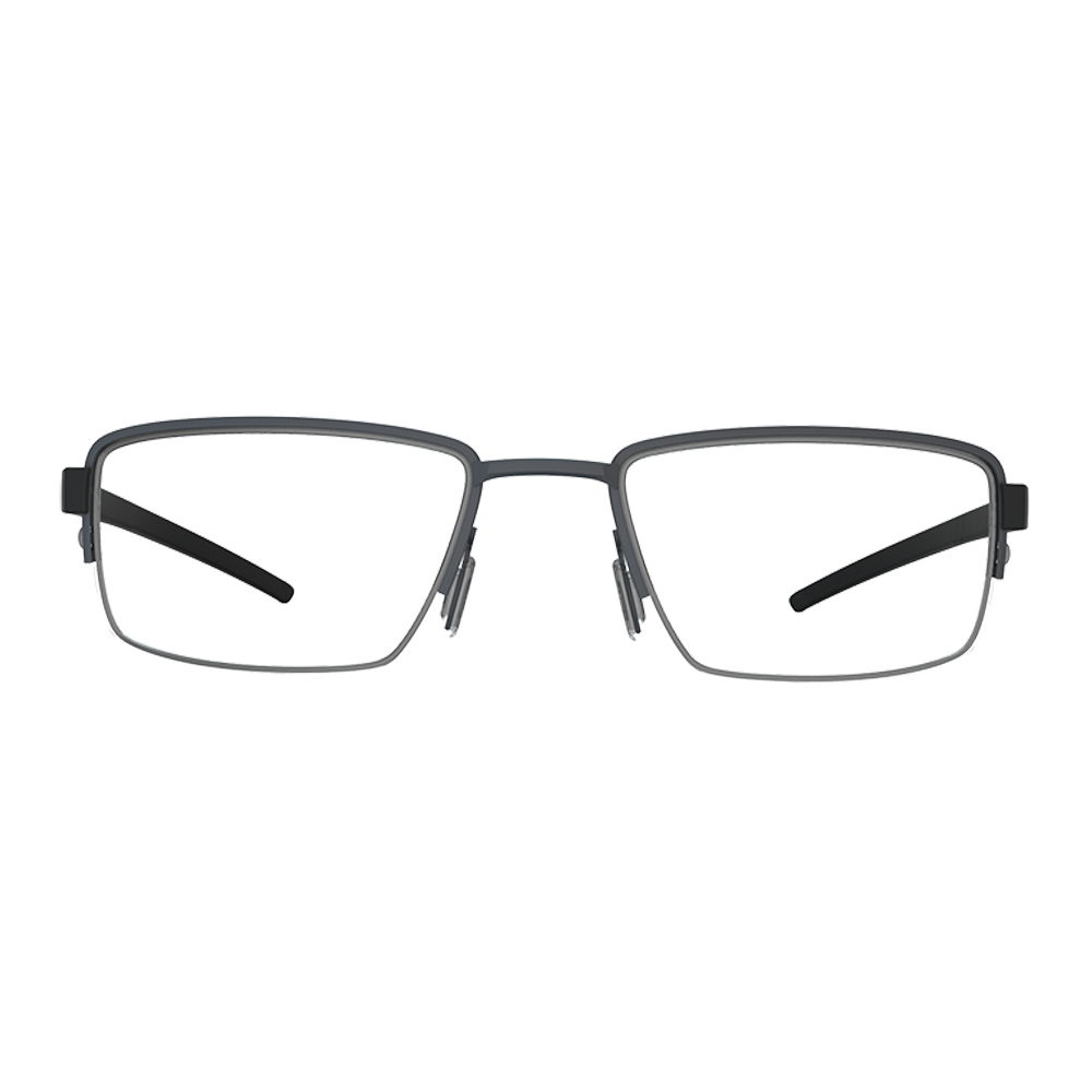 HB Duotech 93424 Matte Black / Matte Black - Lente 5,5 cm - Grau