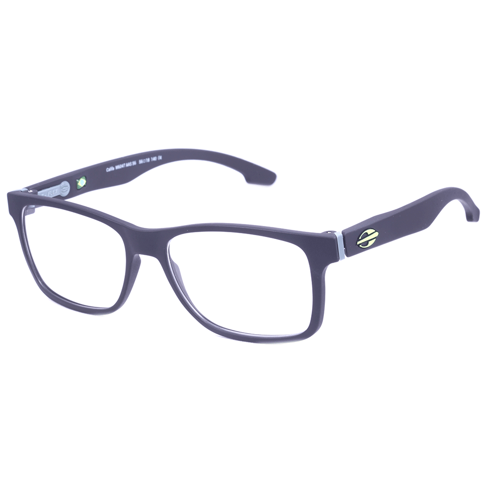 Óculos de Grau Mormaii Califa T-Flex Óculos de Grau Mormaii Califa T-Flex Preto E Verde Fosco Lente 5,6 Cm