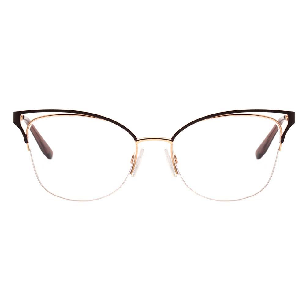 Atitude AT 1658 01A Marrom Fosco e Dourado Brilho - Lente 5,2 cm