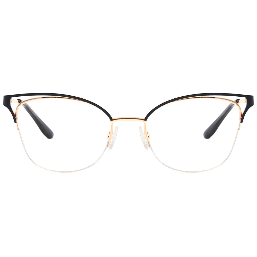 Atitude AT 1658 01A Marrom Fosco e Dourado Brilho Lente 5,2 Cm