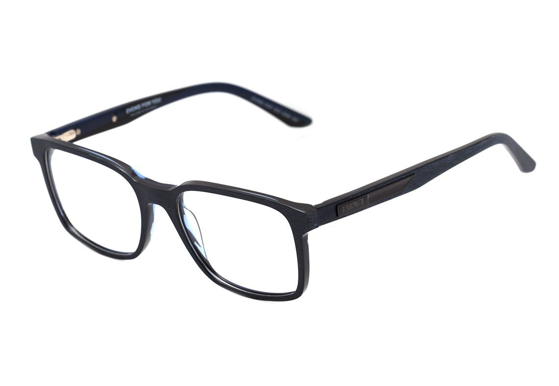 Evoke For You DX64 H01 Blue Wood Matte Blue Shine - 56 mm - Grau