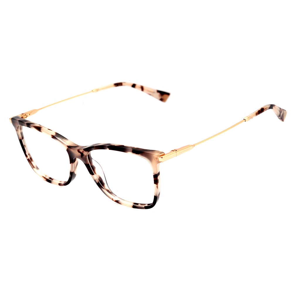 Ana Hickmann AH 6406 G22 Nude Mesclado e Dourado Brilho - Lente 5,4 cm