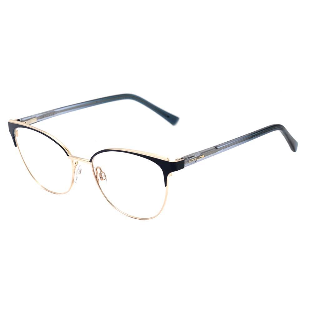 Atitude AT 1656 06A Azul E Dourado Brilho Lente 5,3 Cm