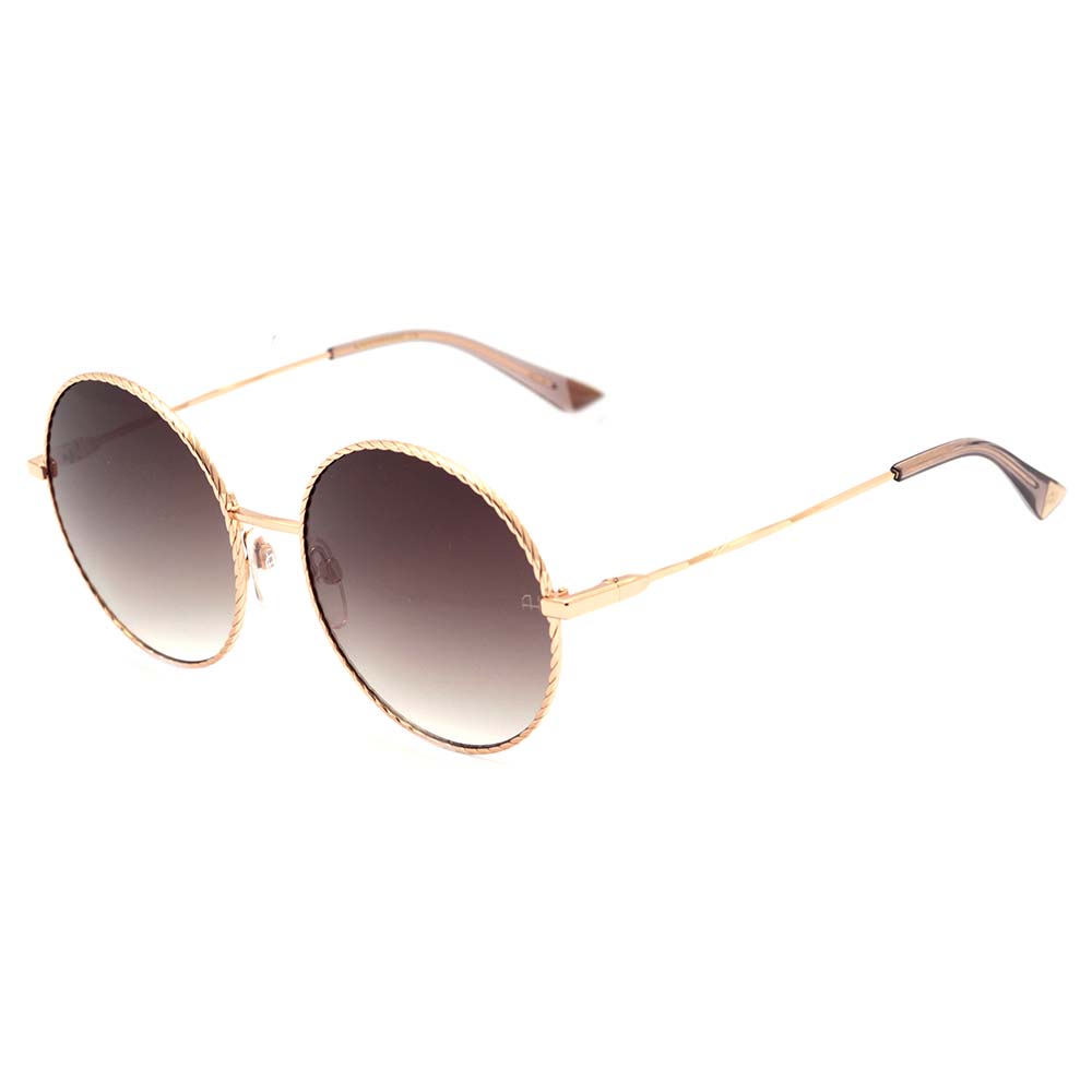 Ana Hickmann AH 3226 05A Dourado Brilho / Marrom Degradê - Lente 5,8 cm