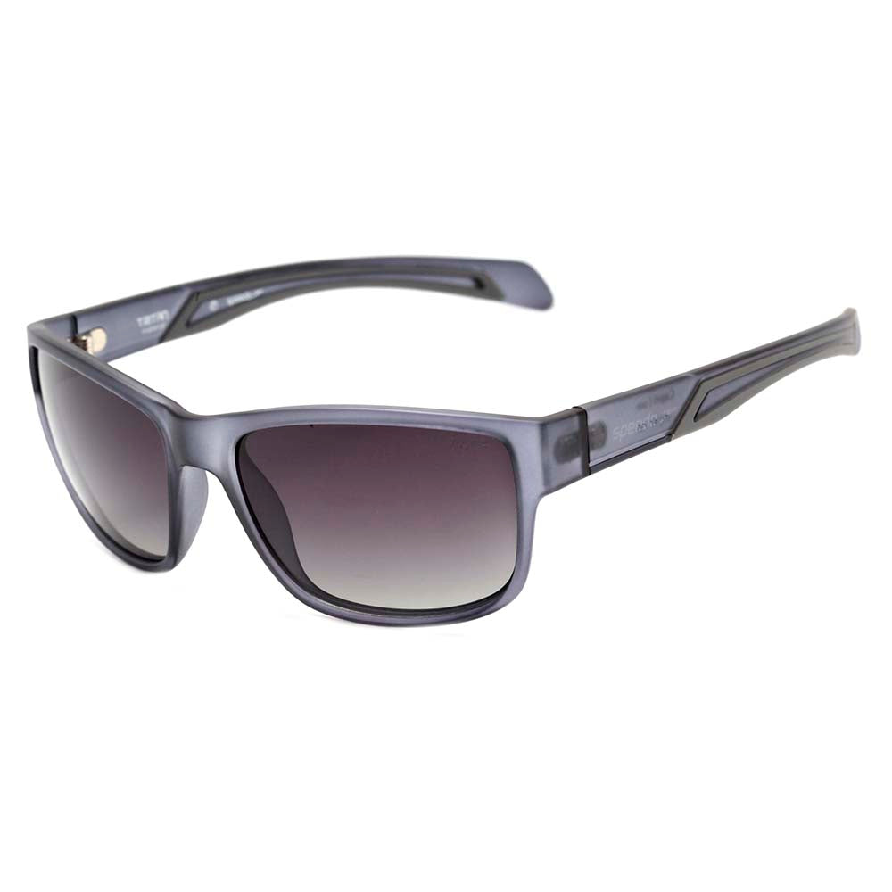 Speedo Capri D01 Cinza Translúcido Fosco / Cinza Degradê Polarizado - Lente 5,7 cm