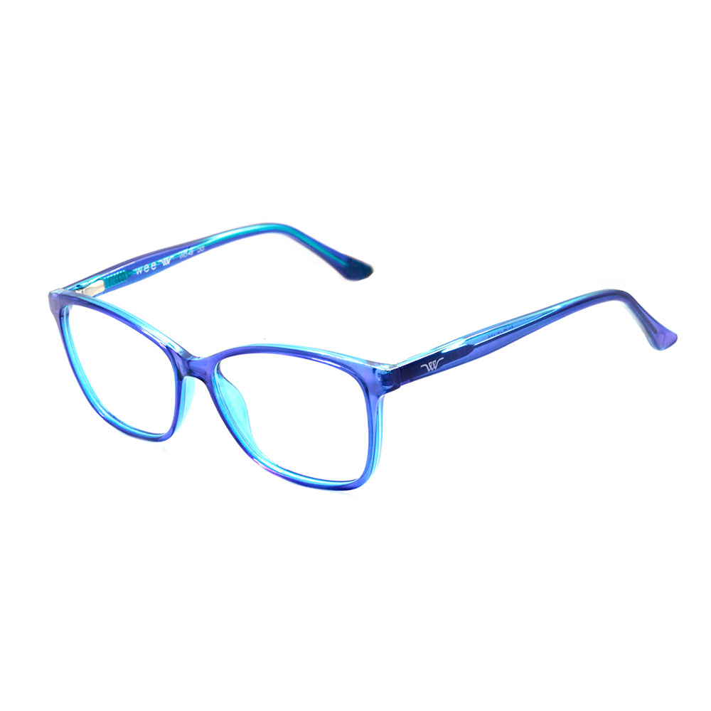 Wee Nelly W0149 D01 Azul Translúcido - Lente 5,3 cm - Grau