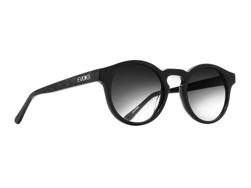 Óculos de Sol Evoke Evk 12 Black Sanded/ Gray Degradê Unico