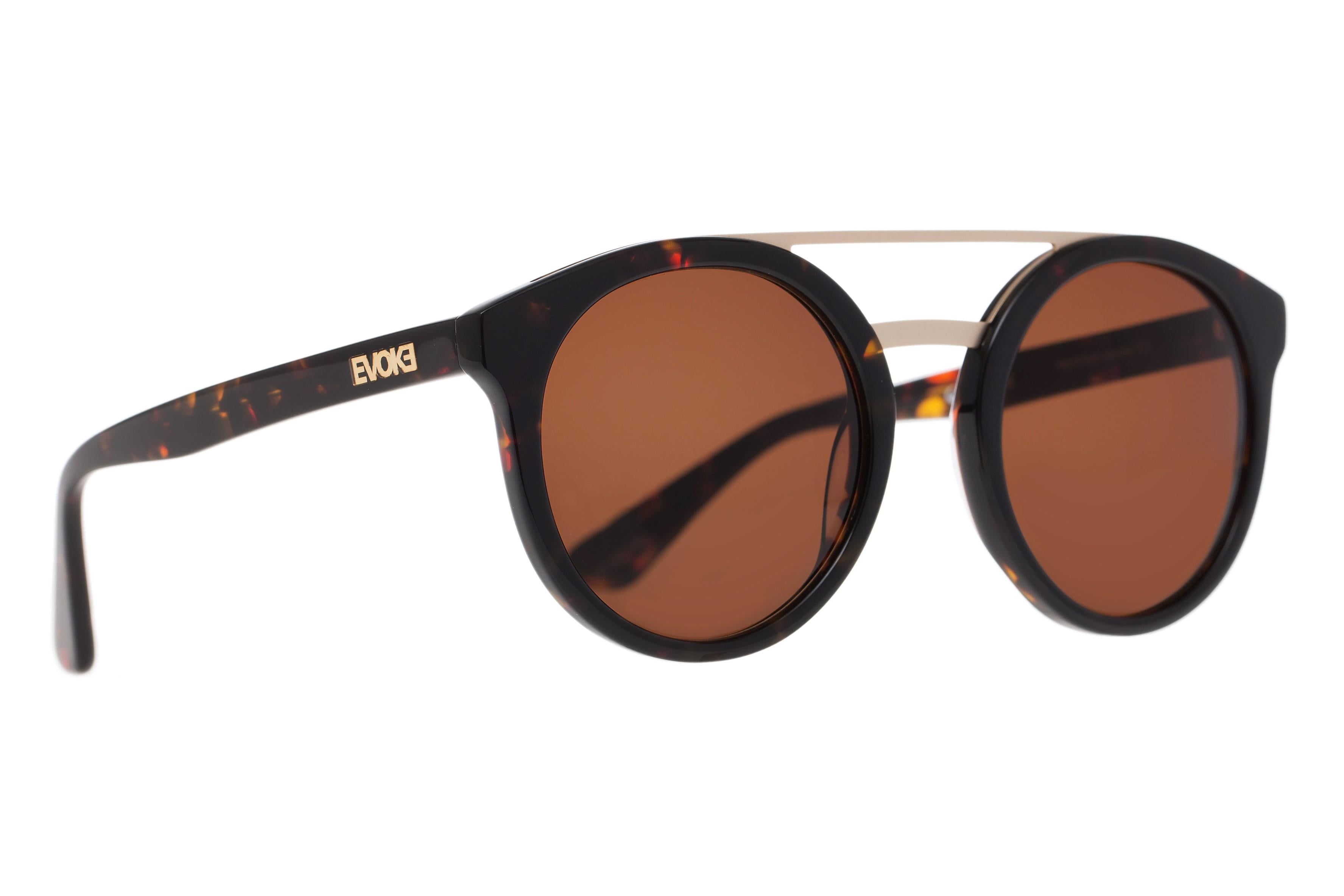 Evoke Kosmopolite DS4 G21 Turtle Gold / Brown - 51 mm