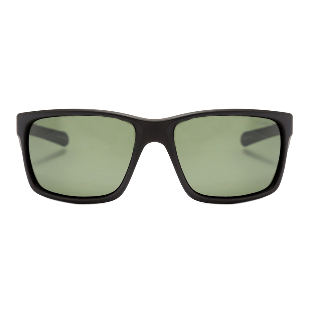 Speedo Float A01 Preto Fosco / Verde Polarizado - Lente 6,3 cm