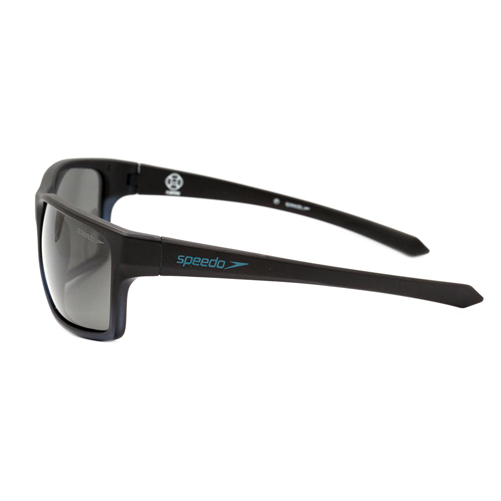 Speedo Float A01 Preto Fosco / Verde Polarizado - Lente 6,3 cm
