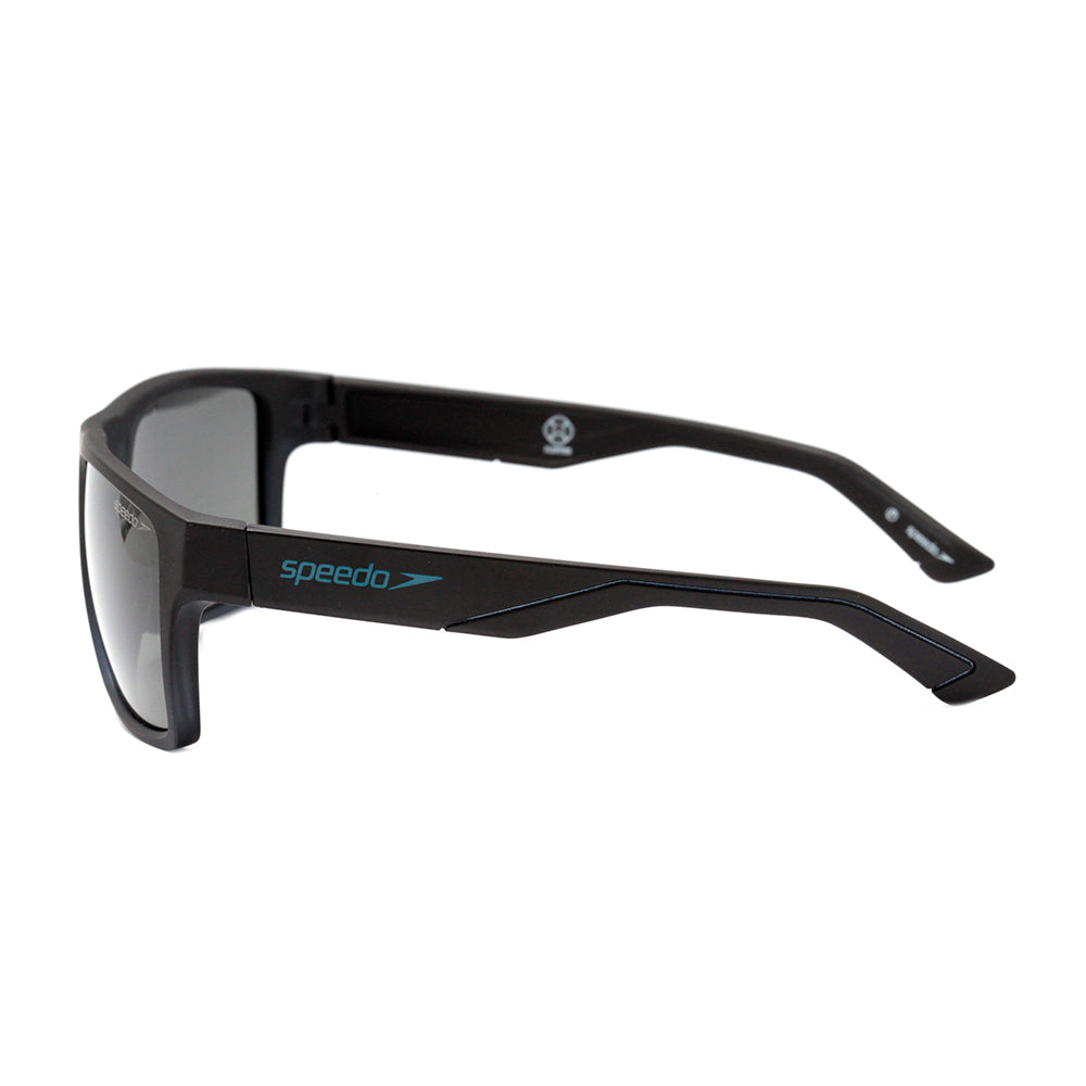 Speedo Flux H01 Cinza Translúcido Fosco / Cinza Polarizado - Lente 5,8 cm