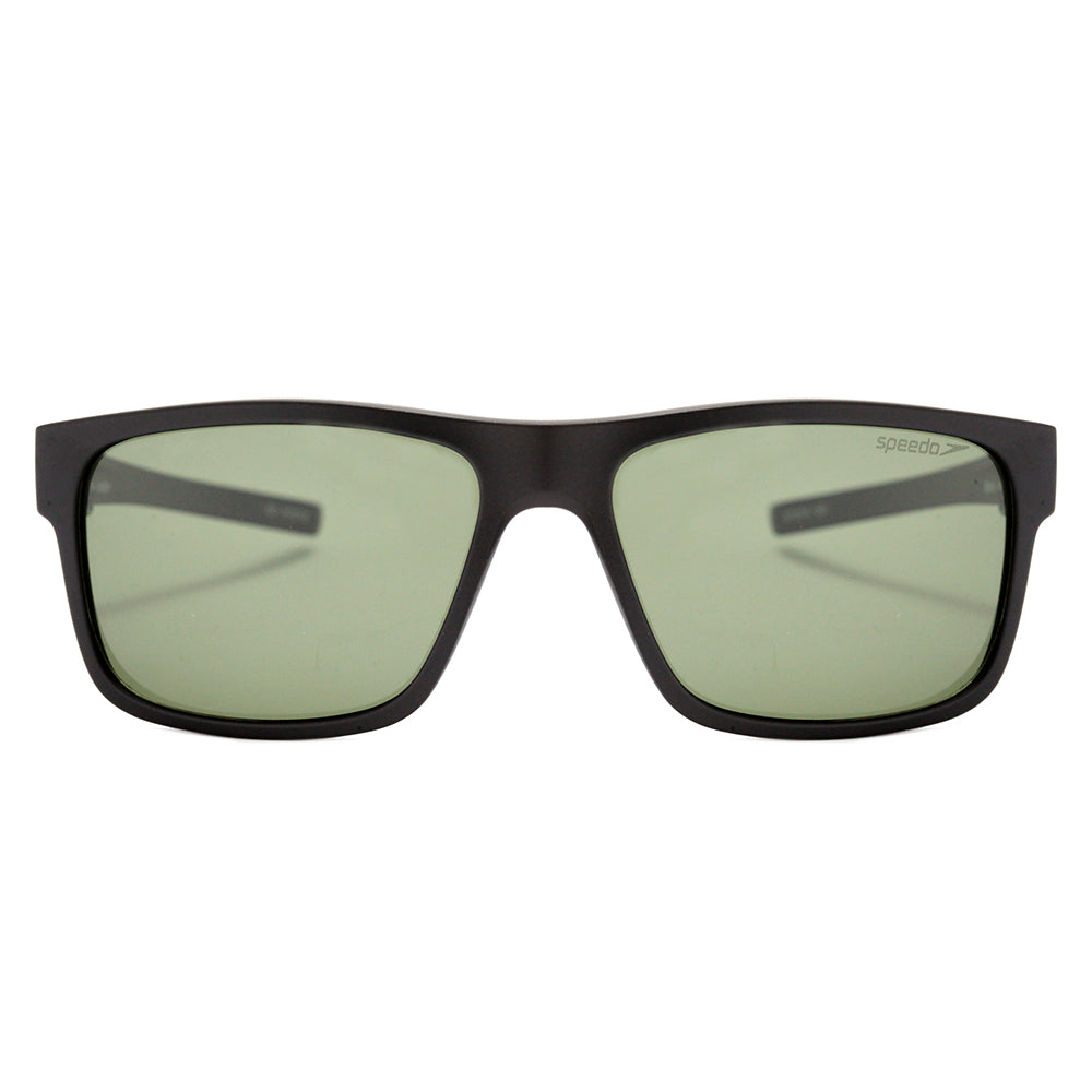 Speedo Rino A01 Preto Fosco / Verde Polarizado - Lente 5,7 cm