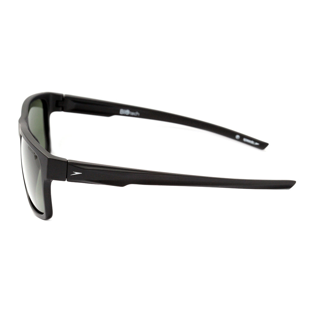 Speedo Rino A01 Preto Fosco / Verde Polarizado - Lente 5,7 cm