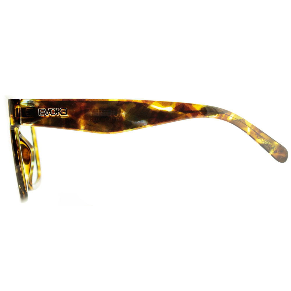 Evoke Audrey G22 Vintage Tortoise Silver / Vintage Green Total - 52 mm