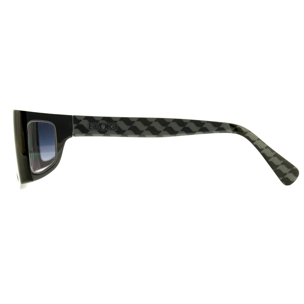 Evoke B-Side São Paulo Black A05A Black Shine / Gray Gradient - 58 mm