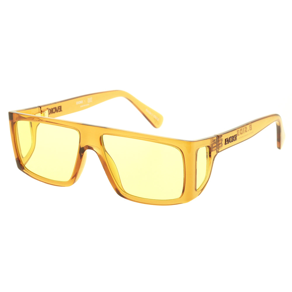 Evoke B-Side YD02 Crystal Ambar Caramel / Yellow - 58 mm