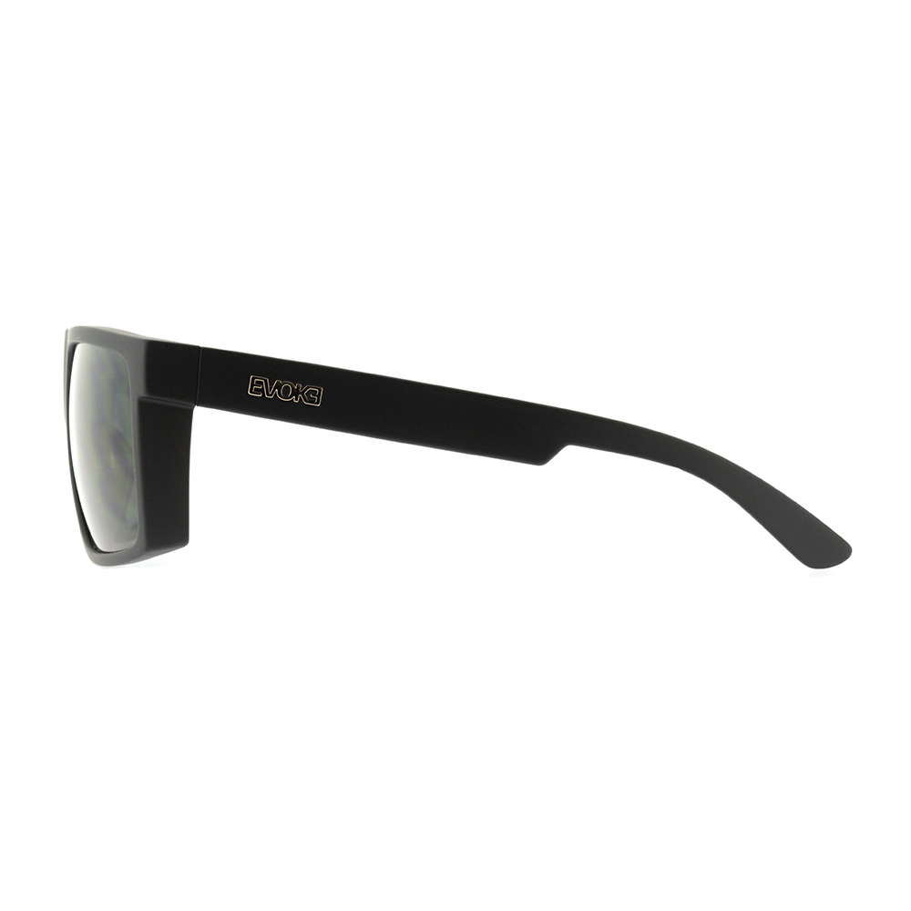 Evoke Shift Big A12 Black Matte Light Gold / Green Total - 59 mm