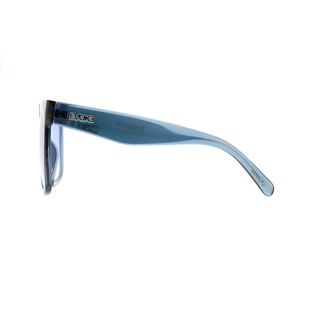 Evoke Thinker T03 Blue Crystal Silver / Blue Gradient - Lente 6,0 cm