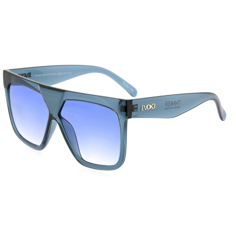 Evoke Thinker T03 Blue Crystal Silver / Blue Gradient - Lente 6,0 cm