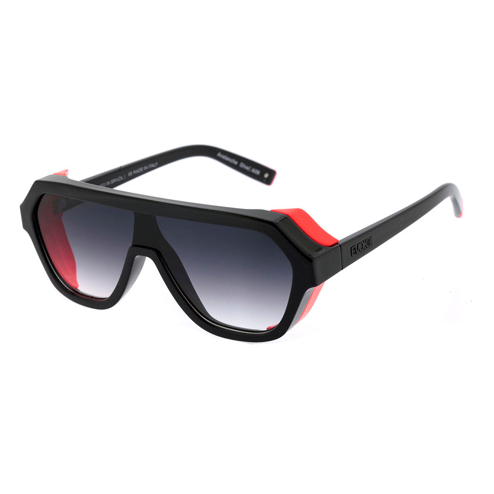 Evoke Avalanche Dive A08 Black Shine Orange Fluor / Gray Gradient - 130 mm