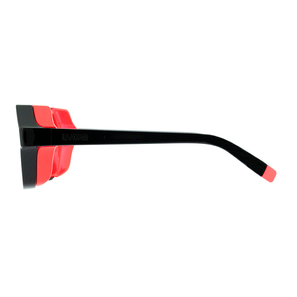 Evoke Avalanche Dive A08 Black Shine Orange Fluor / Gray Gradient - 130 mm