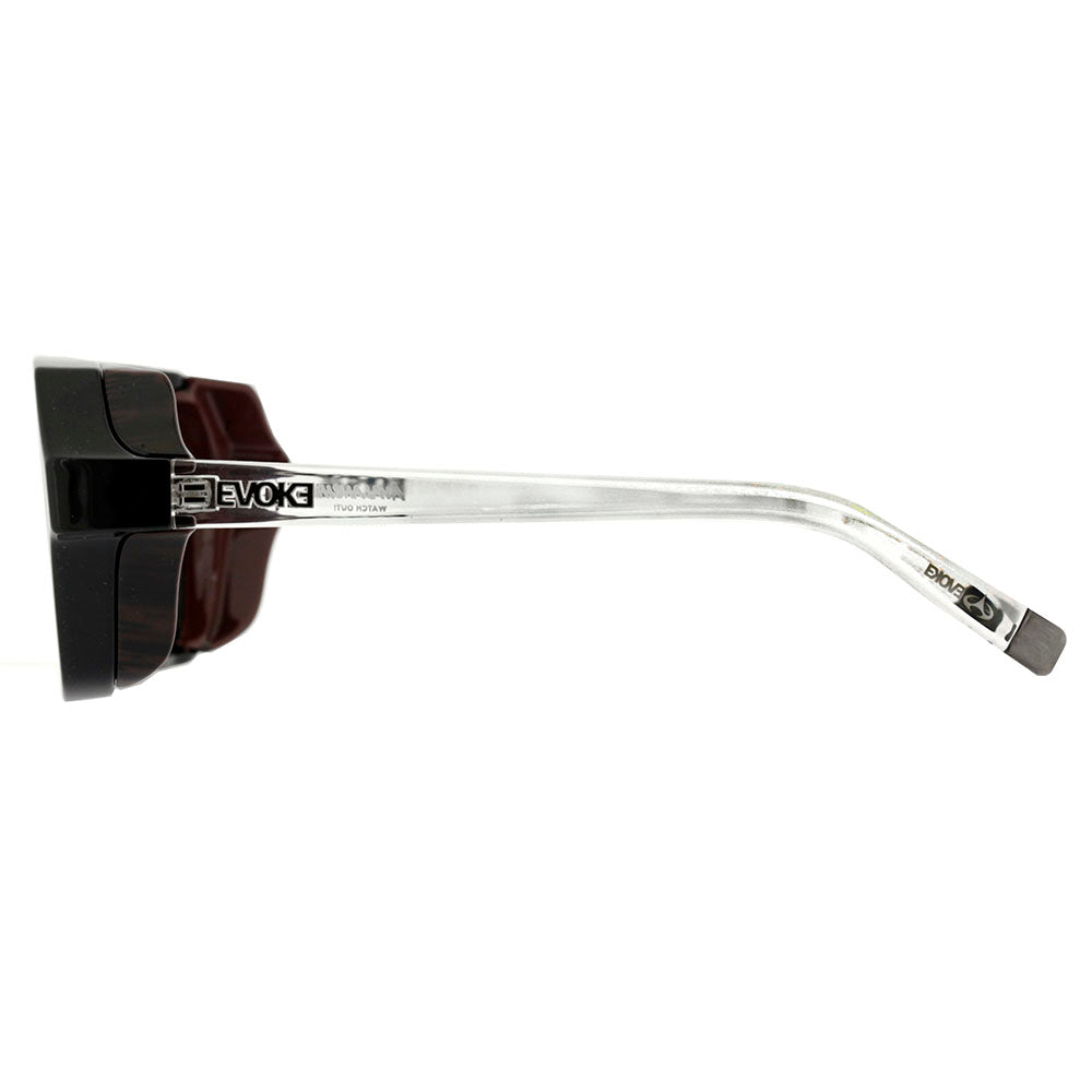 Evoke Avalanche Dive AT01 Black Crystal Wood Gun / Brown Gradient - Lente 13,0 cm