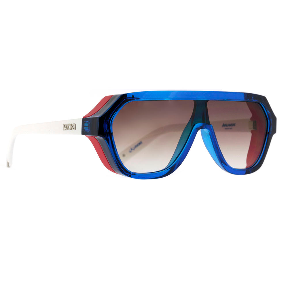 Evoke Avalanche Dive BD01 White Blue Red / Brown Gradient - 130 mm