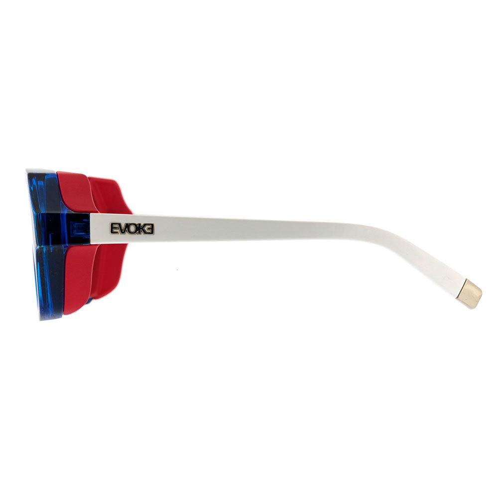 Evoke Avalanche Dive BD01 White Blue Red / Brown Gradient - 130 mm