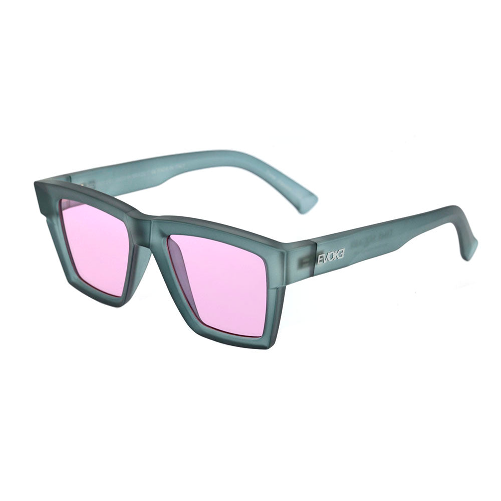 Evoke Time Square T02 Light Crystal Blue Silver / Ruby Total - 49 mm