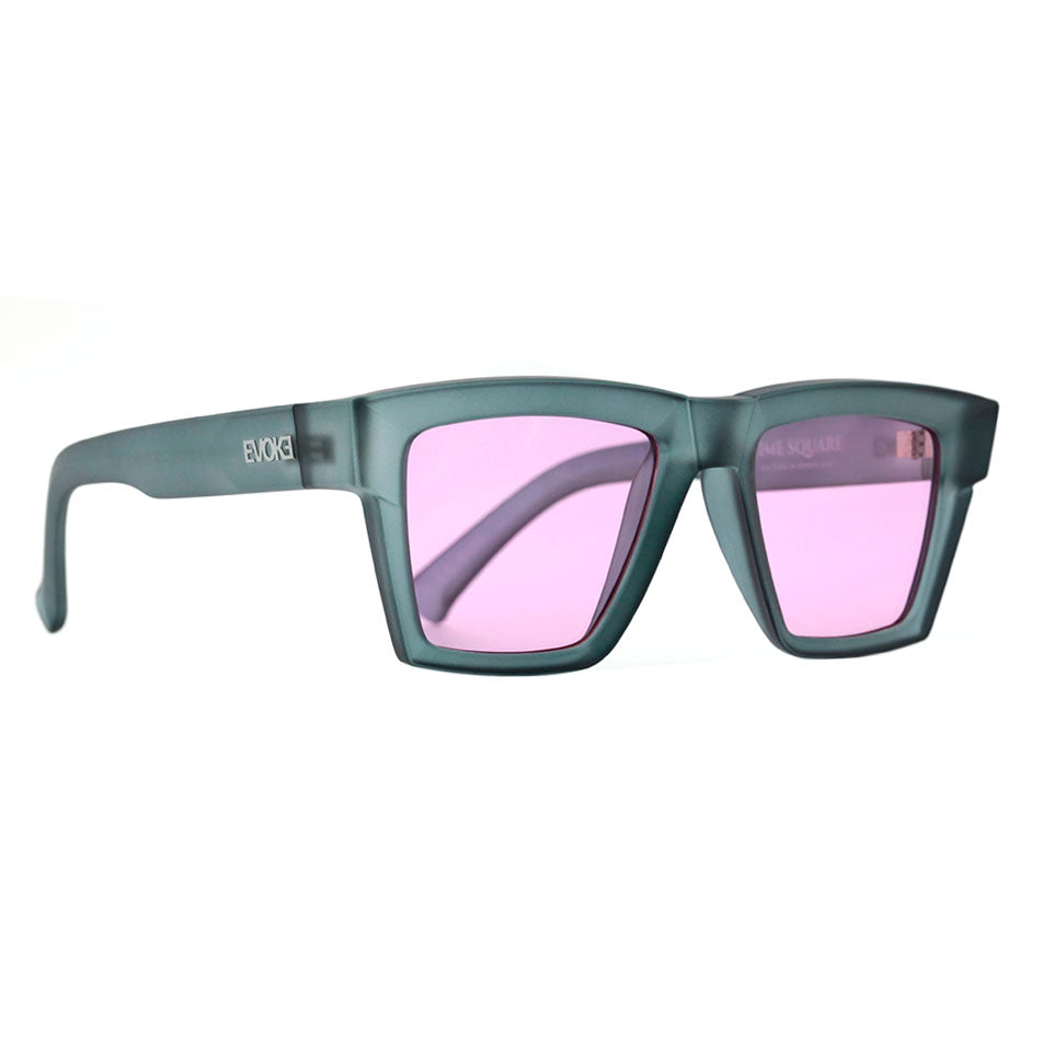 Evoke Time Square T02 Light Crystal Blue Silver / Ruby Total - 49 mm