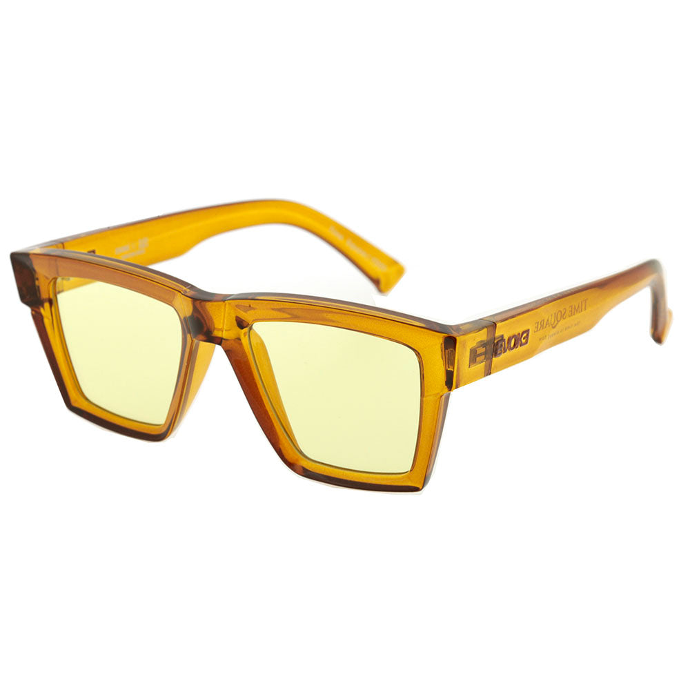 Evoke Time Square Yago Dora YD02 Crystal Ambar Caramel / Yellow Total - 49 mm