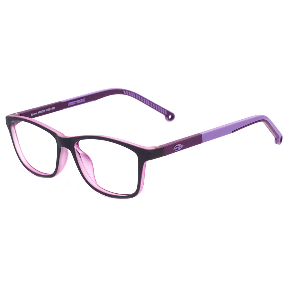 Mormaii Spine Infantil Roxo e Lilás Fosco - Lente 4,8 cm - Grau