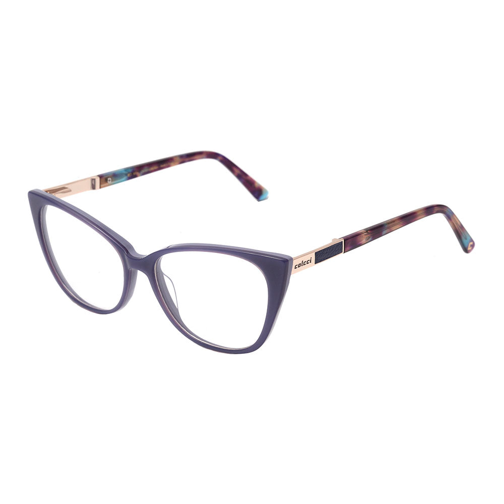 Colcci Mila Lilás e Marrom Mesclado Brilho - Lente 5,4 cm