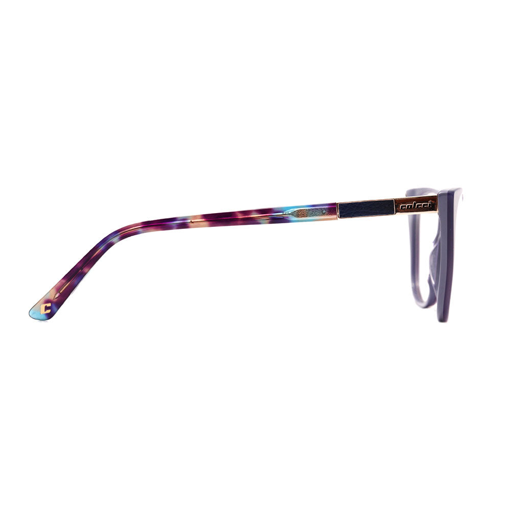 Colcci Mila Lilás e Marrom Mesclado Brilho - Lente 5,4 cm