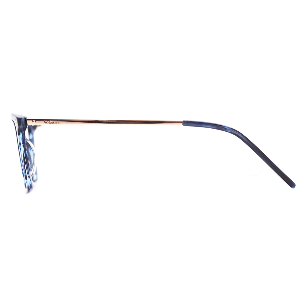 Hickmann Teen HI 6093 Y Azul e Dourado Brilho - 51 mm
