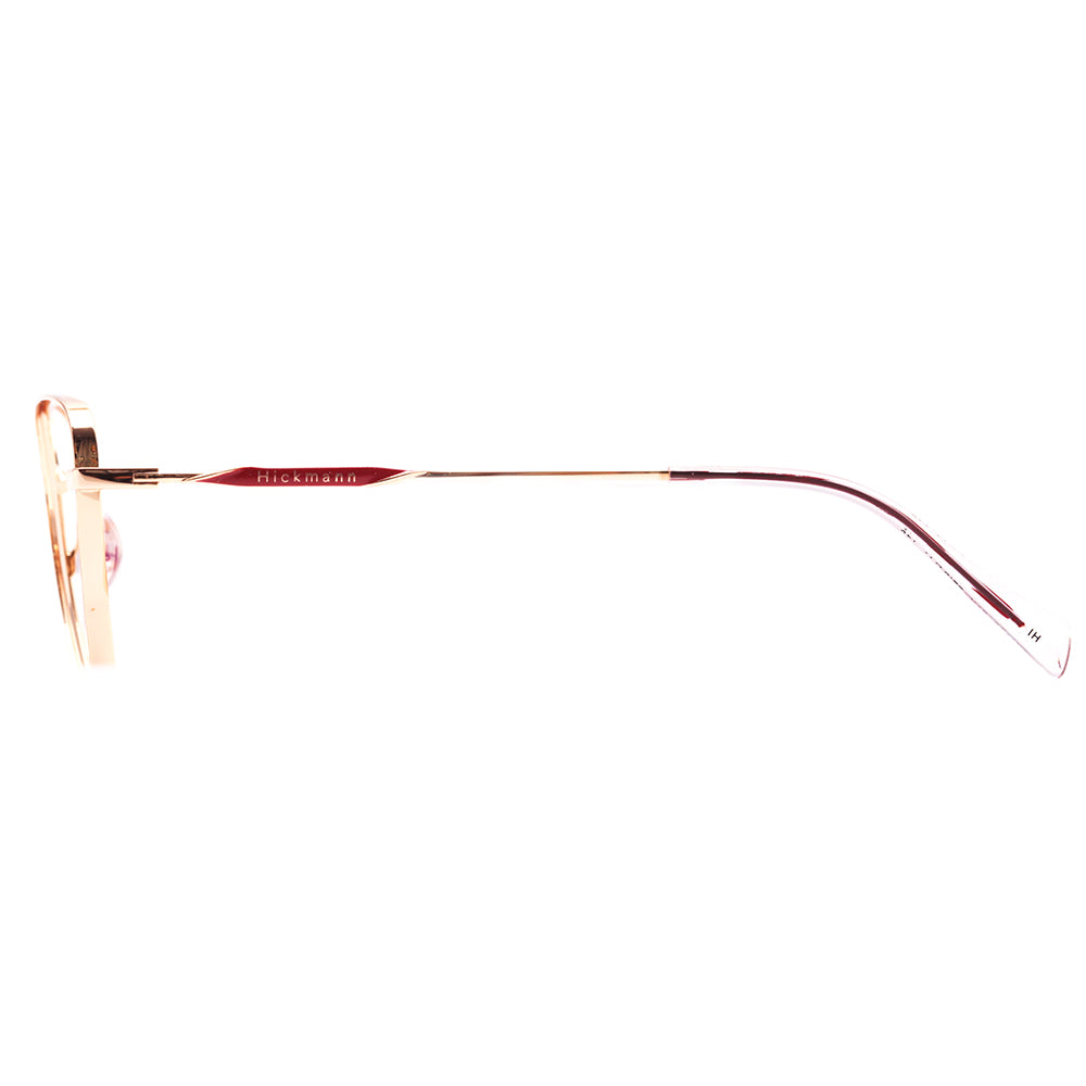 Hickmann HI 1140 07A Dourado e Vinho Brilho - 52 mm