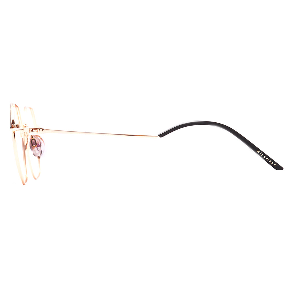 Hickmann HI 1134 09A Preto e Dourado Brilho - 51 mm