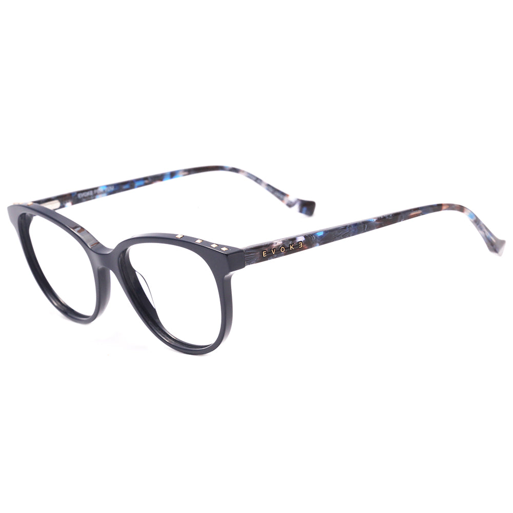 Evoke For You DX72 D02 Blue Shine Turtle - 52 mm - Grau