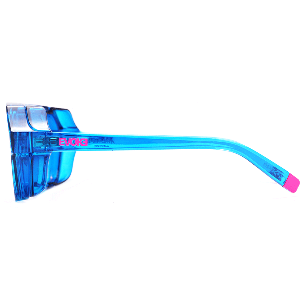 Evoke Avalanche Dive T03A Blue Crystal Rose Fluor / Red Gradient - Lente 13 cm